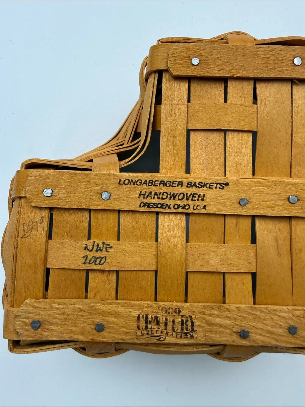 Longaberger Heart Basket in perfect condition